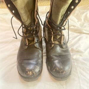 Vintage Vietnam combat boots